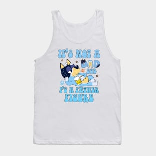 Bluey Dad, It's not a dad bod, it's a father figure Tank Top